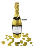 bottle confetti canon gold